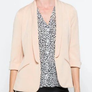 Hannah Moda Scuba Blazer in Blush | Stitch Fix Brand 🧵